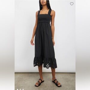 Rails Rumi Dress in Black Eyelet